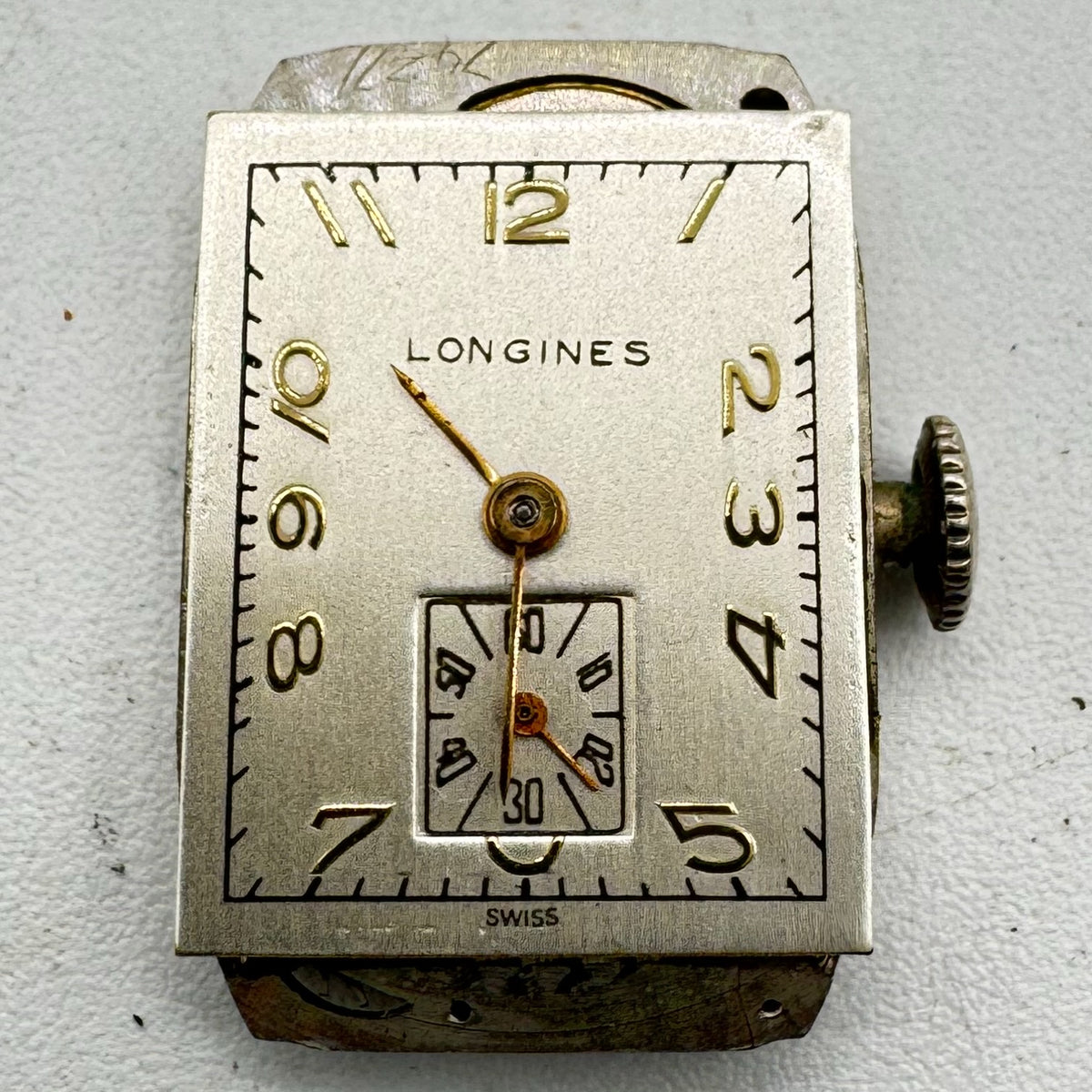 Longines Silver Tone Dial 1942