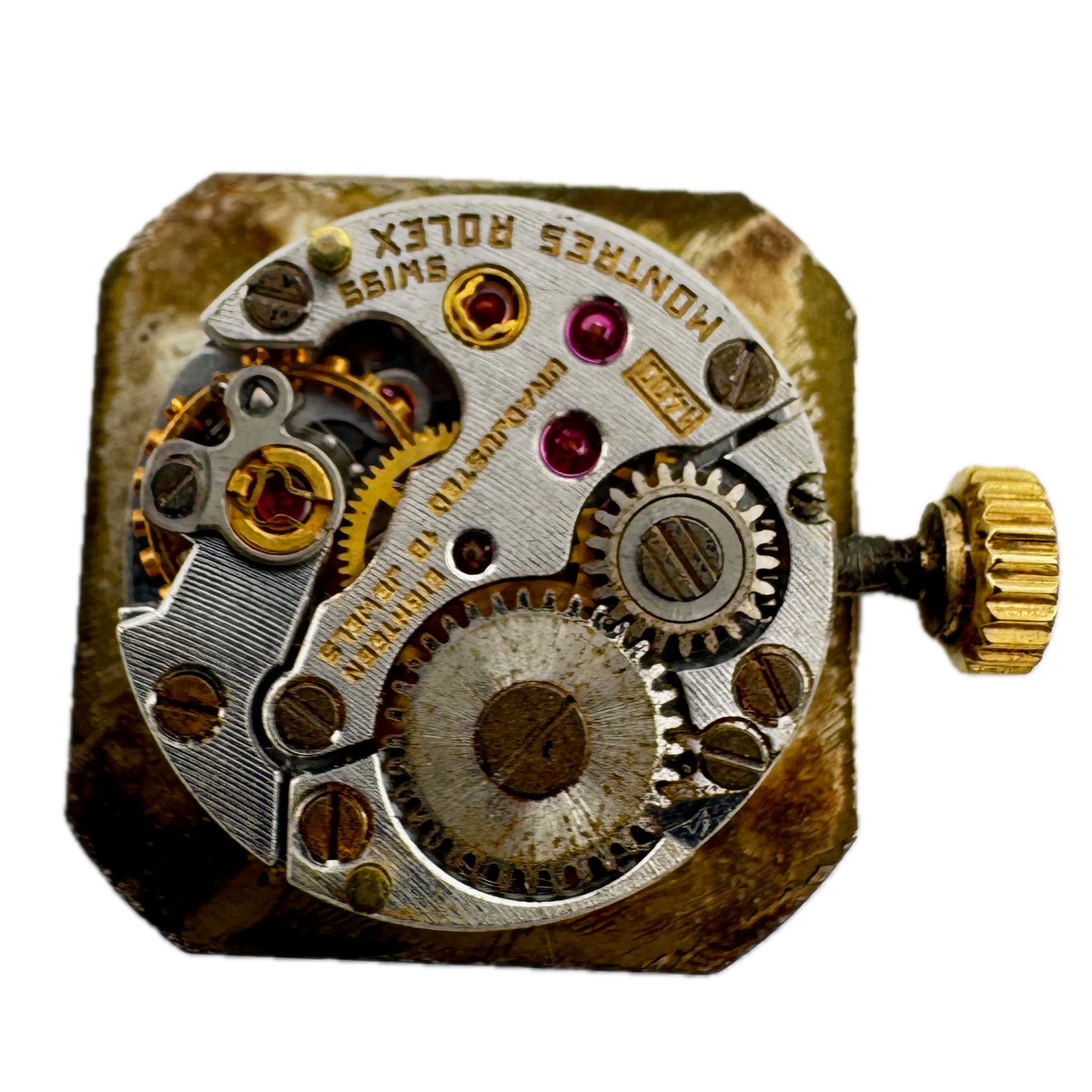 Rolex Montres Silver Linen Dial
