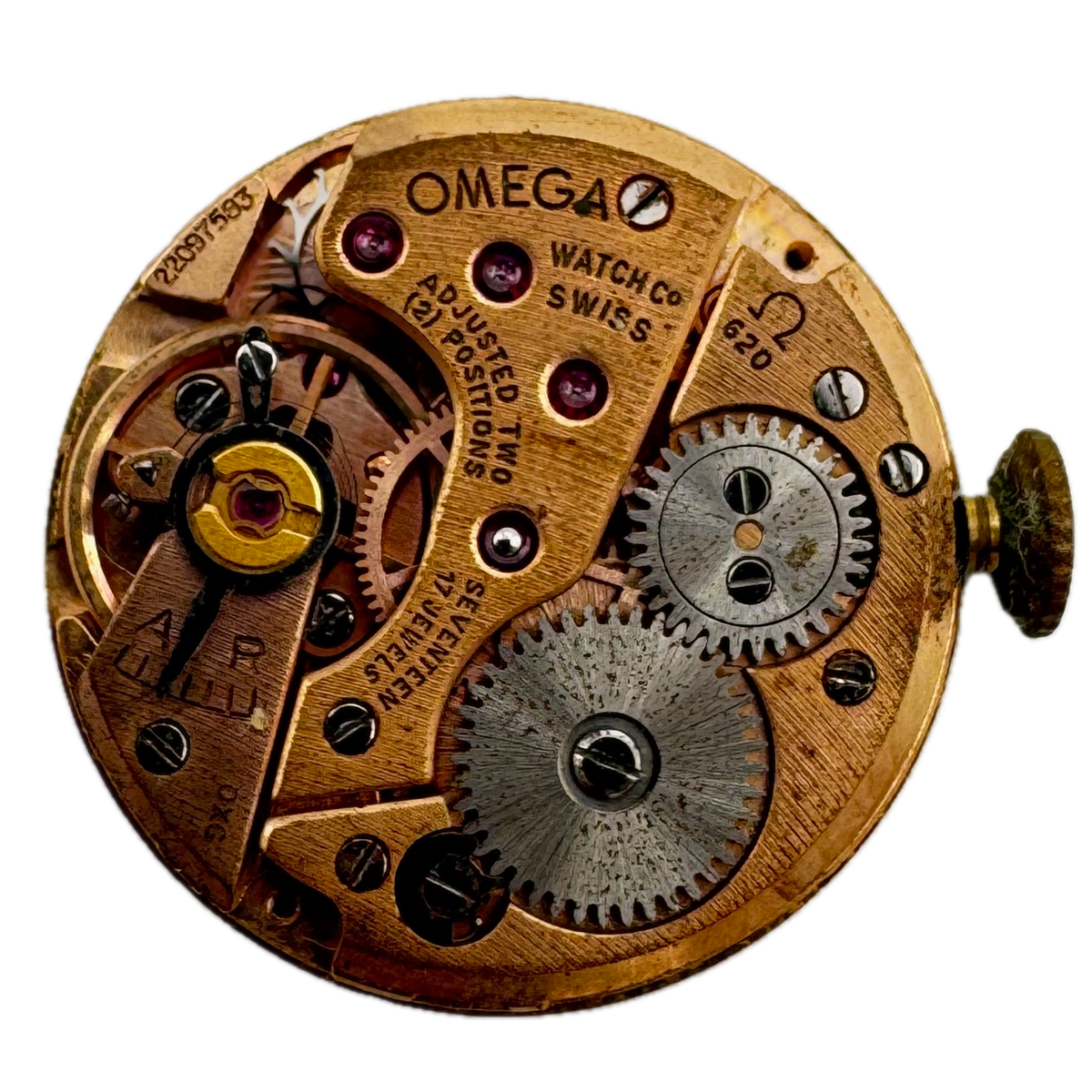 Omega Silver Sunburst Dial