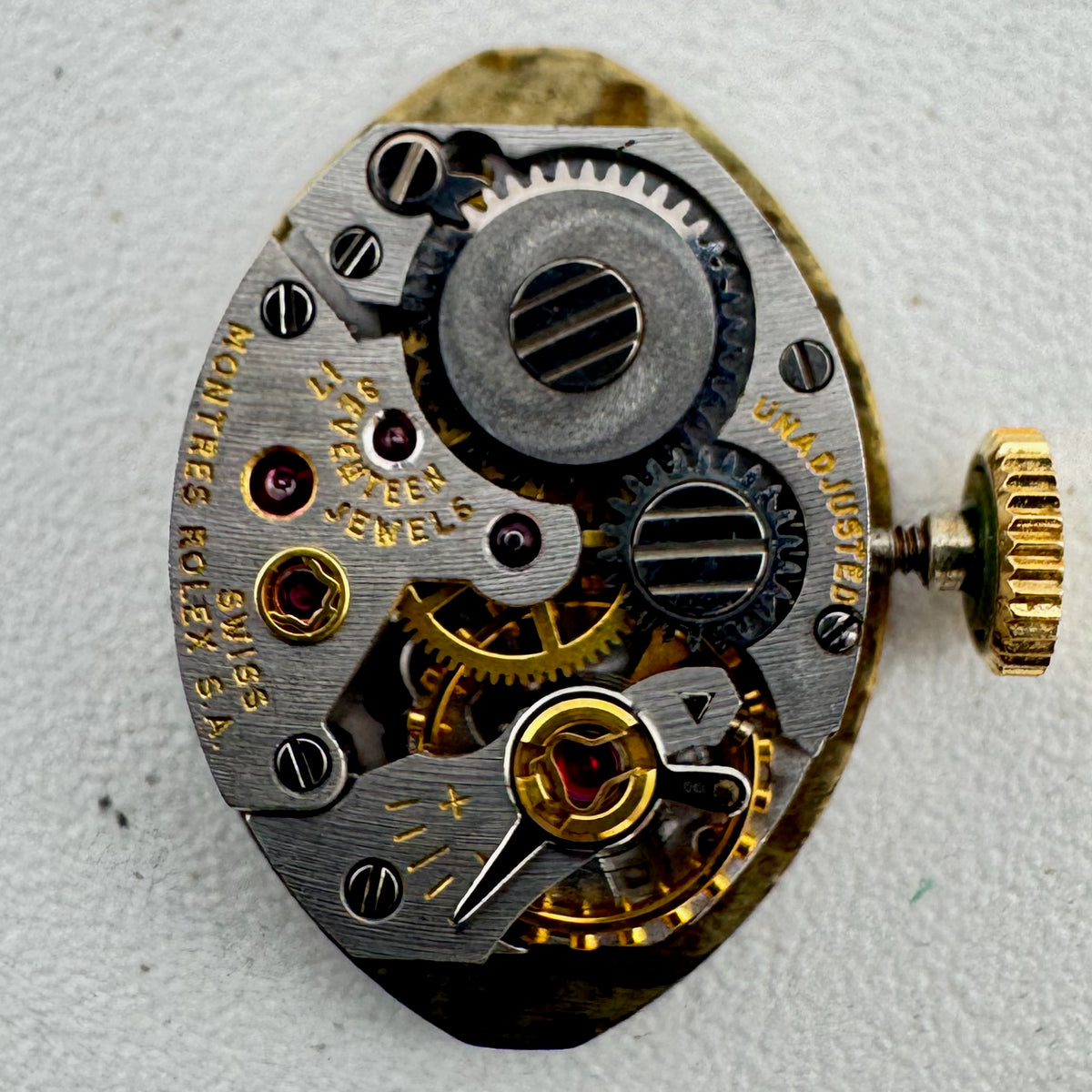 Rolex Oval Bark Style Dial