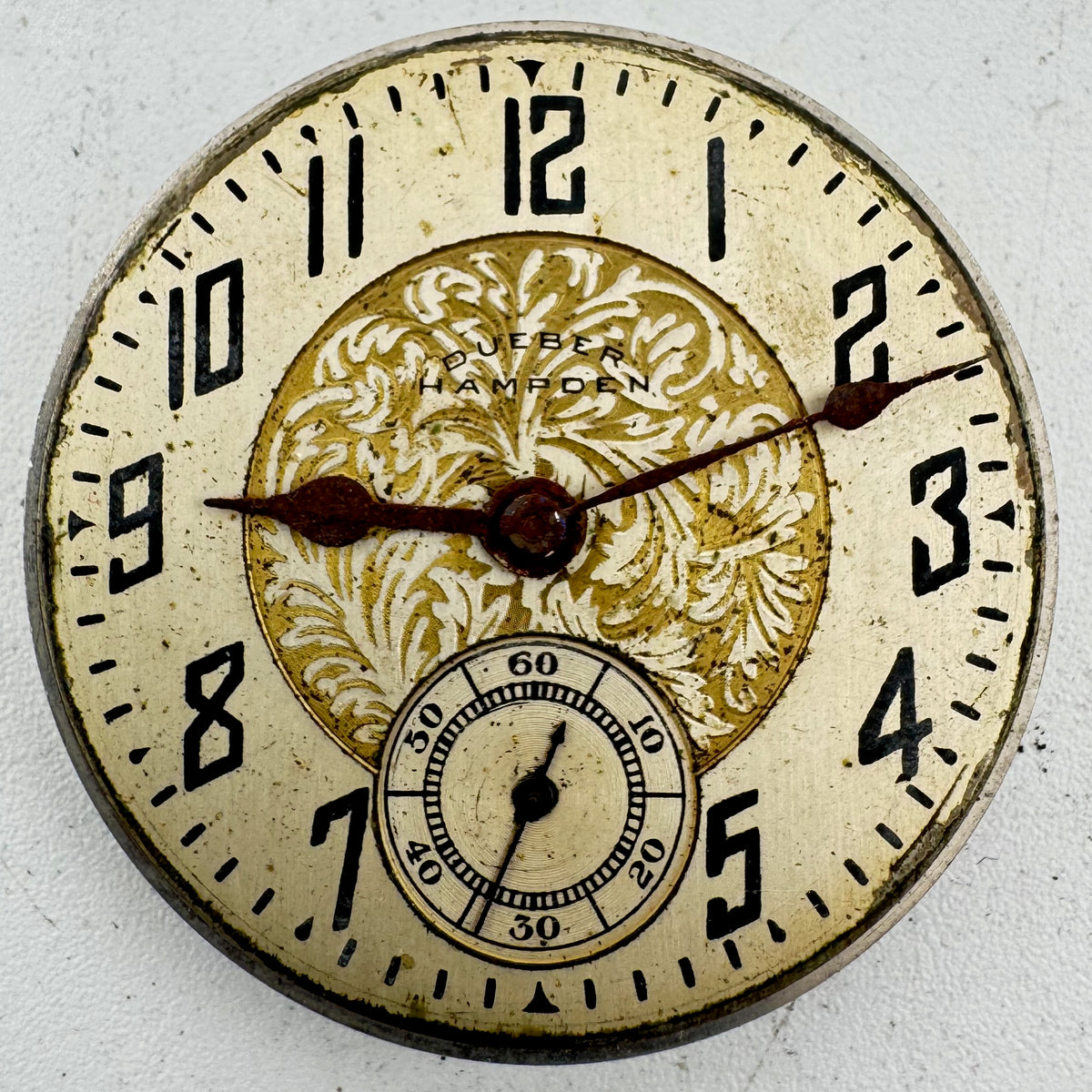 Dueber Hampden Center Speckled Dial 1917