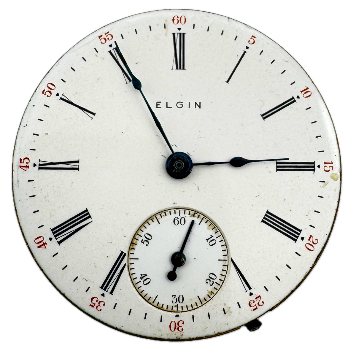 Elgin Roman Dial 1910