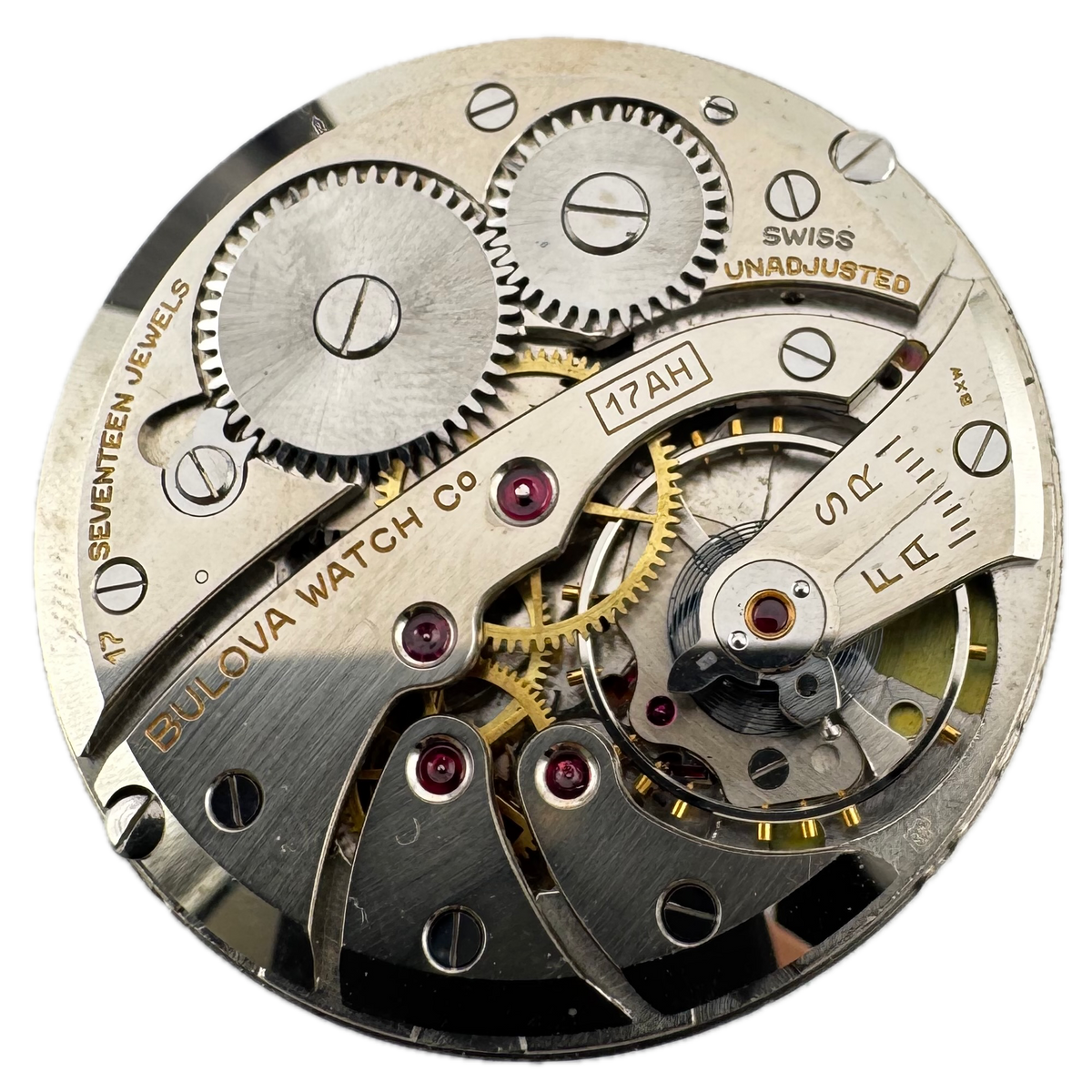 Bulova Art Deco Silver Dial 1941