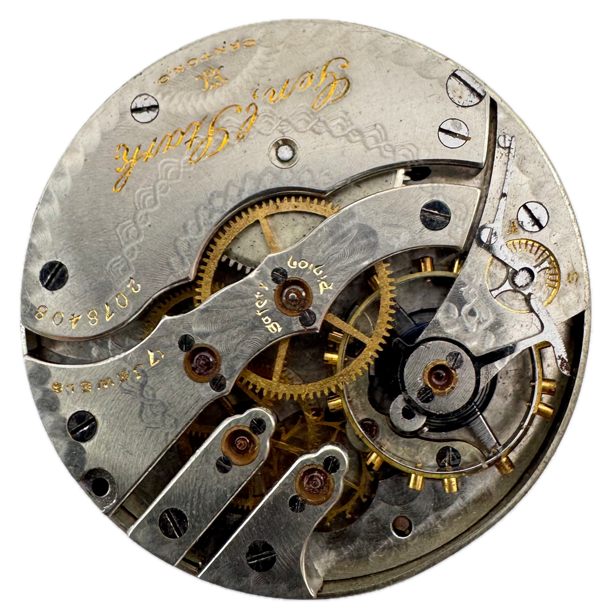 Hampden Watch Co Arabic Dial 1905