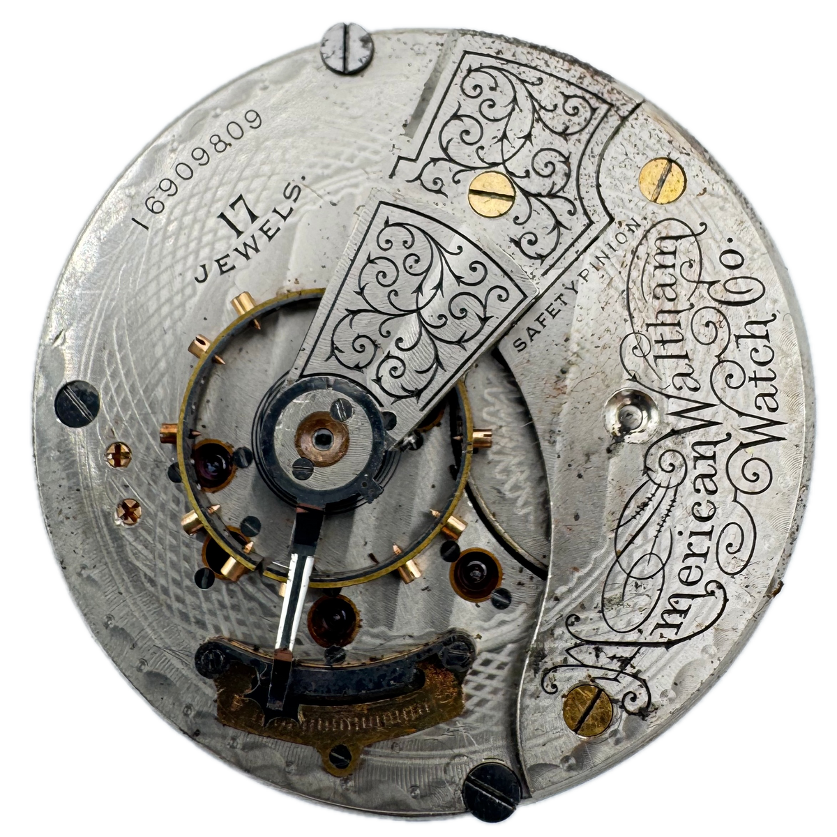 Waltham Roman Dial 1908