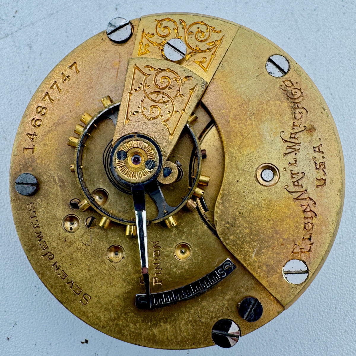 Elgin Arabic Dial 1910