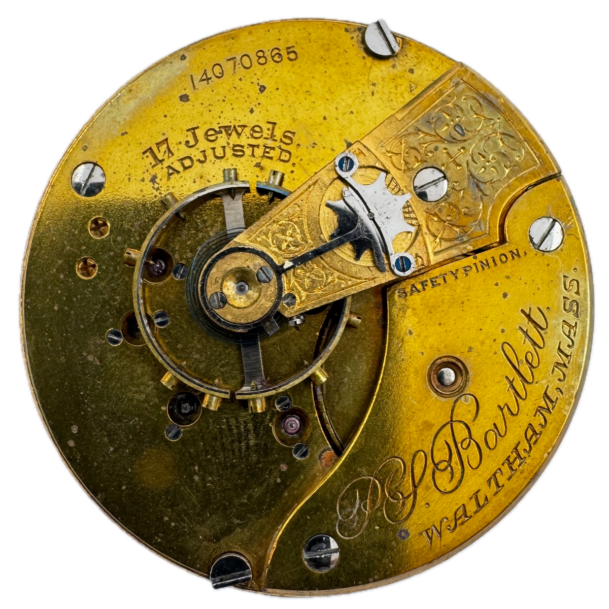 Waltham Arabic Dial 1904