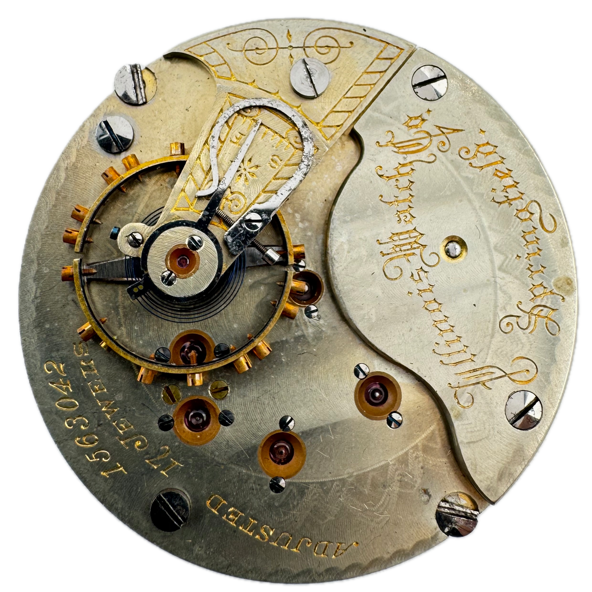 Illinois Watch Co Gothic Style 1907