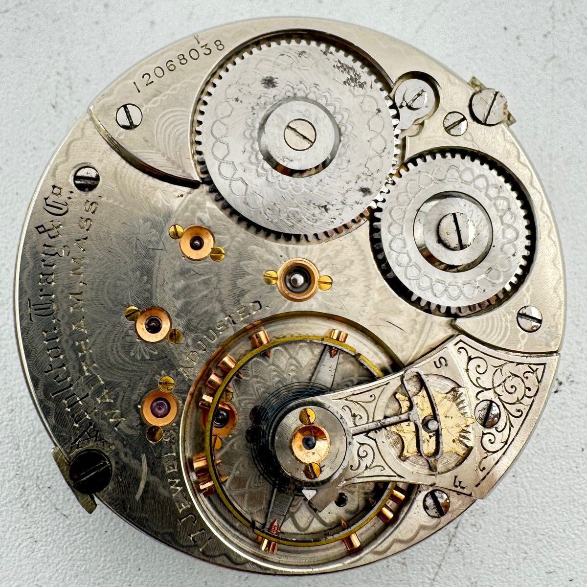 Waltham Arabic Dial 1902