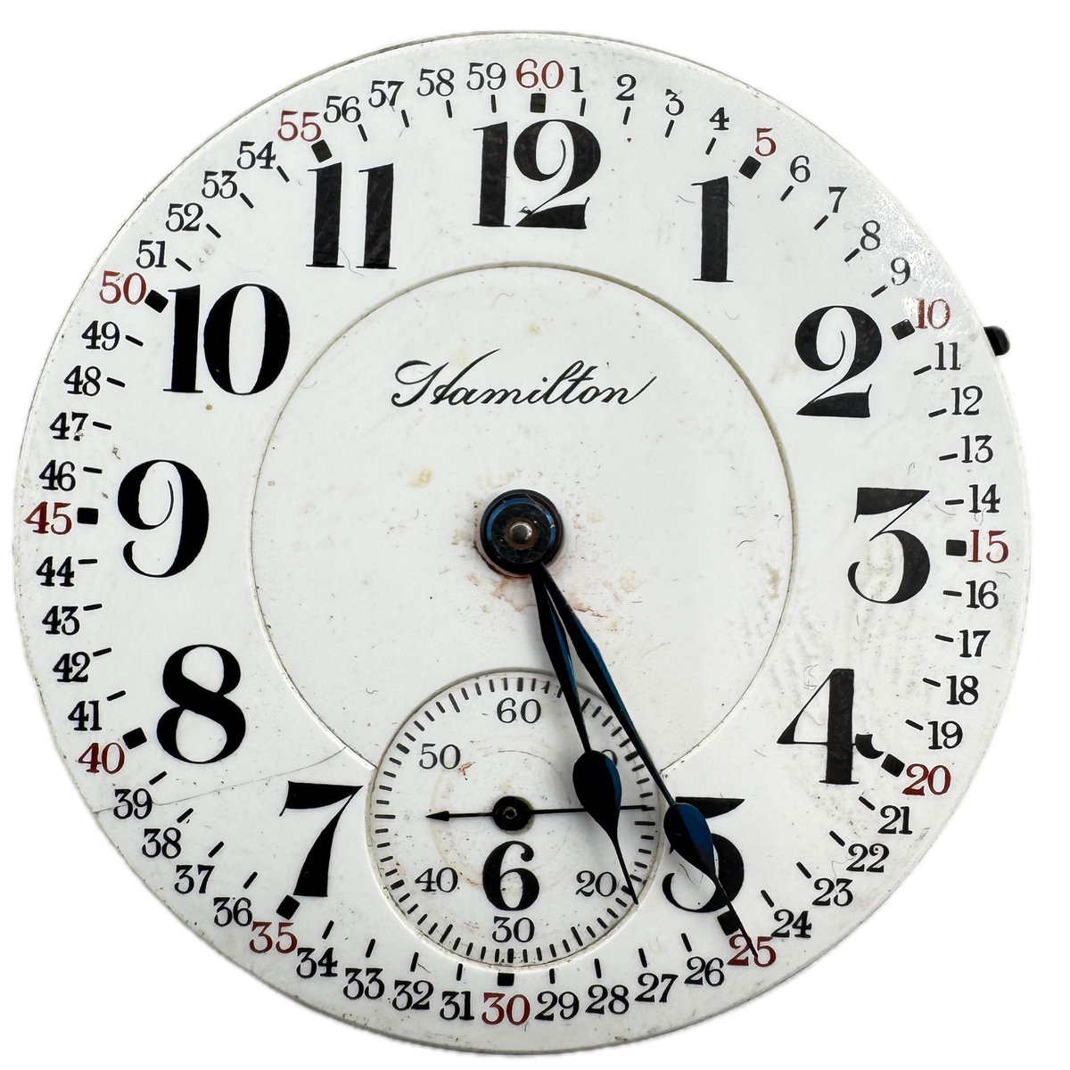 Hamilton Montgomery Dial 1915