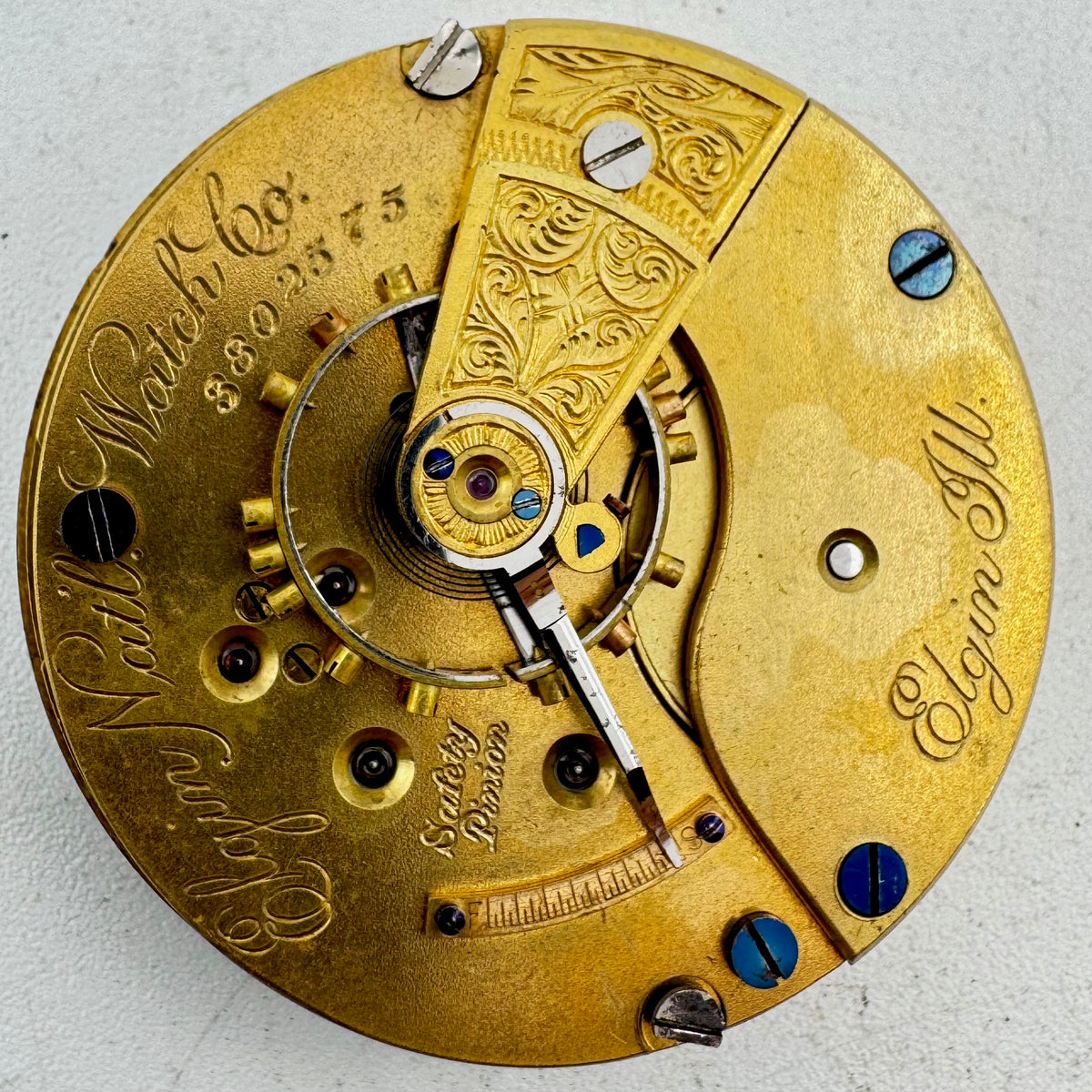 Elgin Natl Watch Co Roman Dial 1890