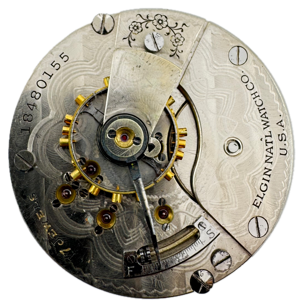 Elgin Heavy Arabic Dial 1915