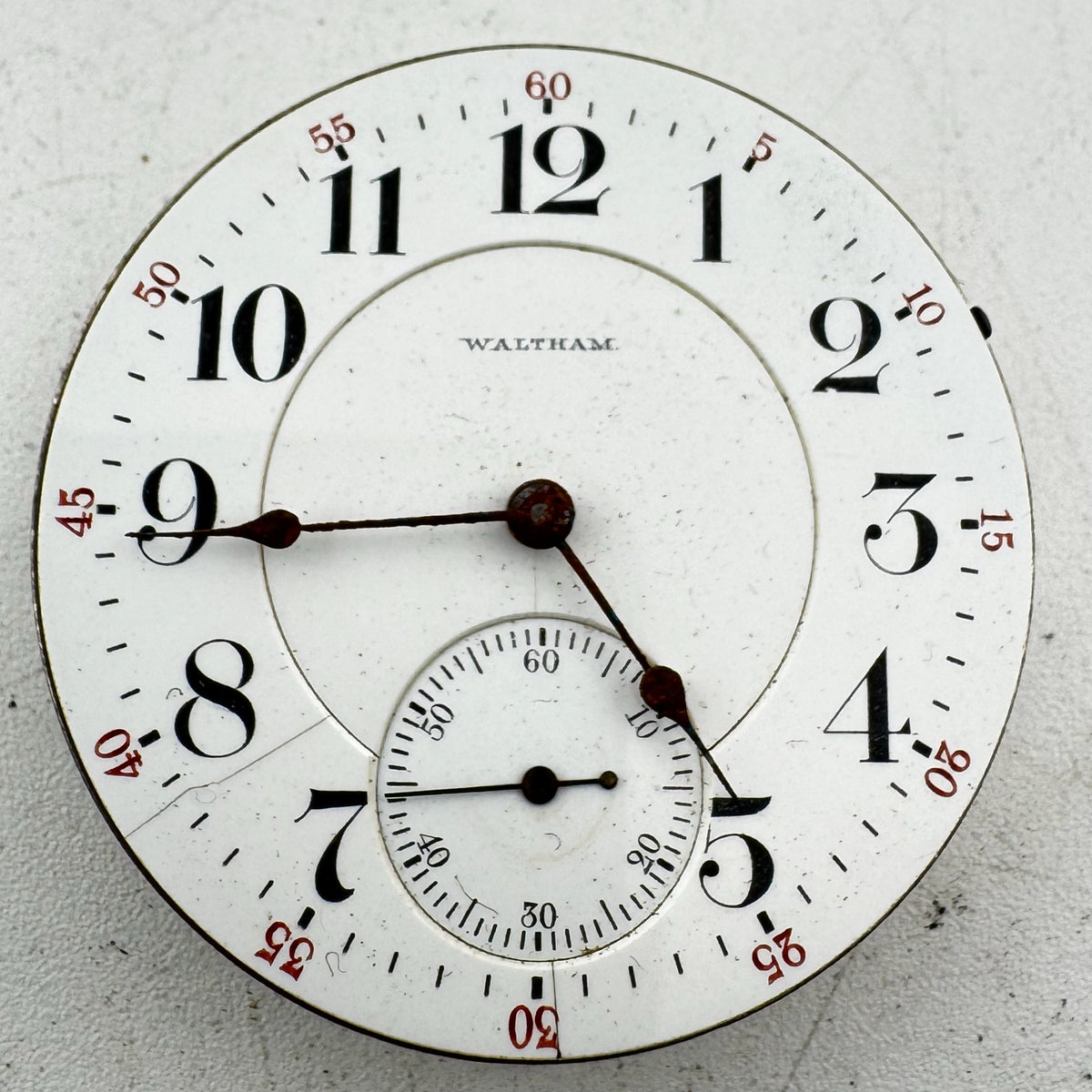 Waltham Arabic Dial 1901