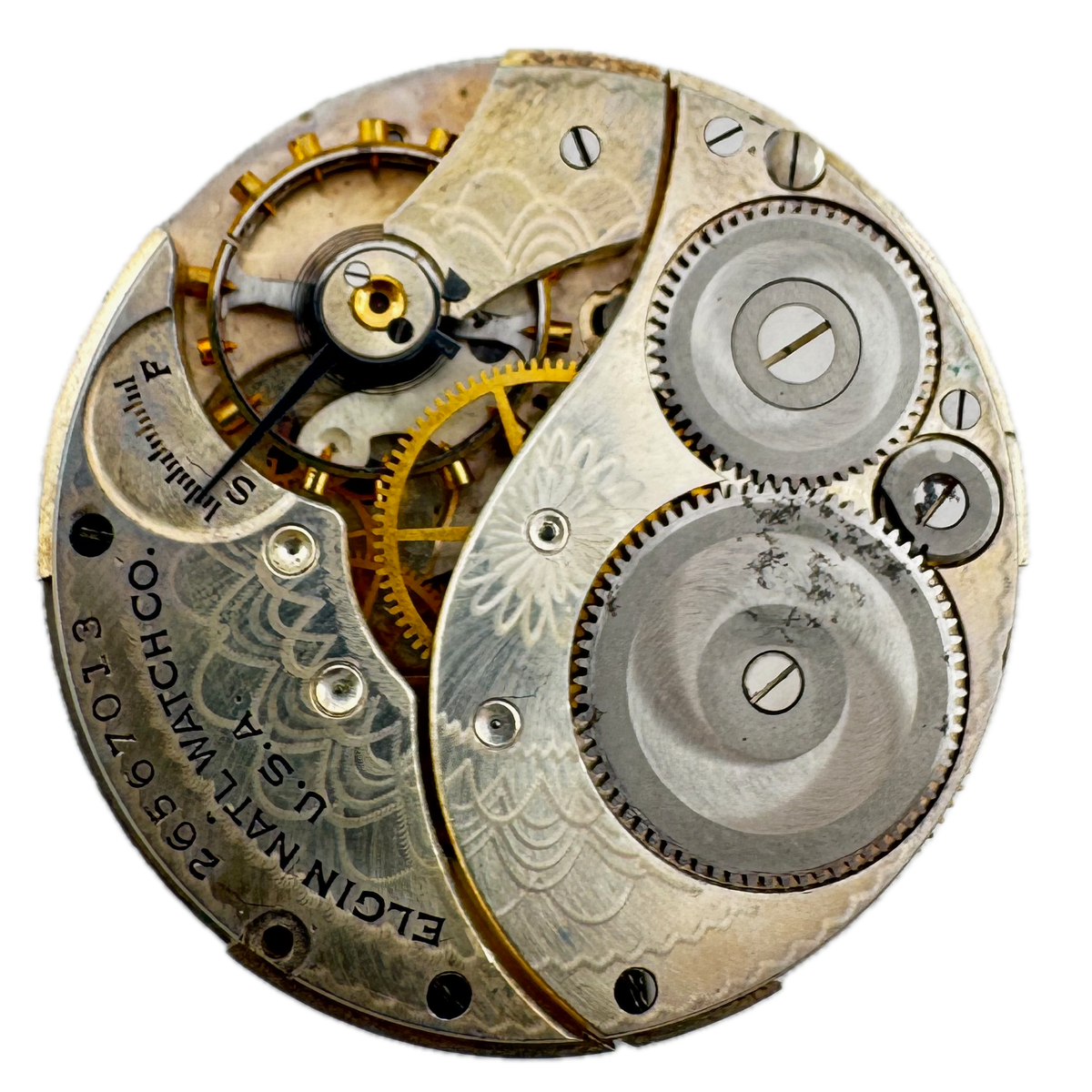Elgin Matte Dial 1924