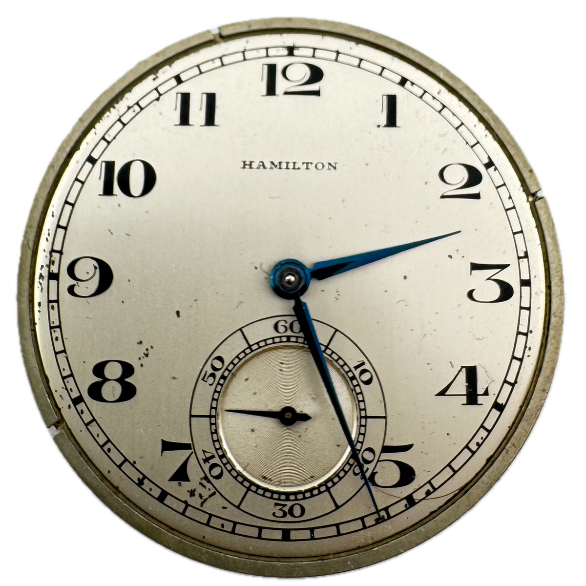 Hamilton Metallic Dial 1916