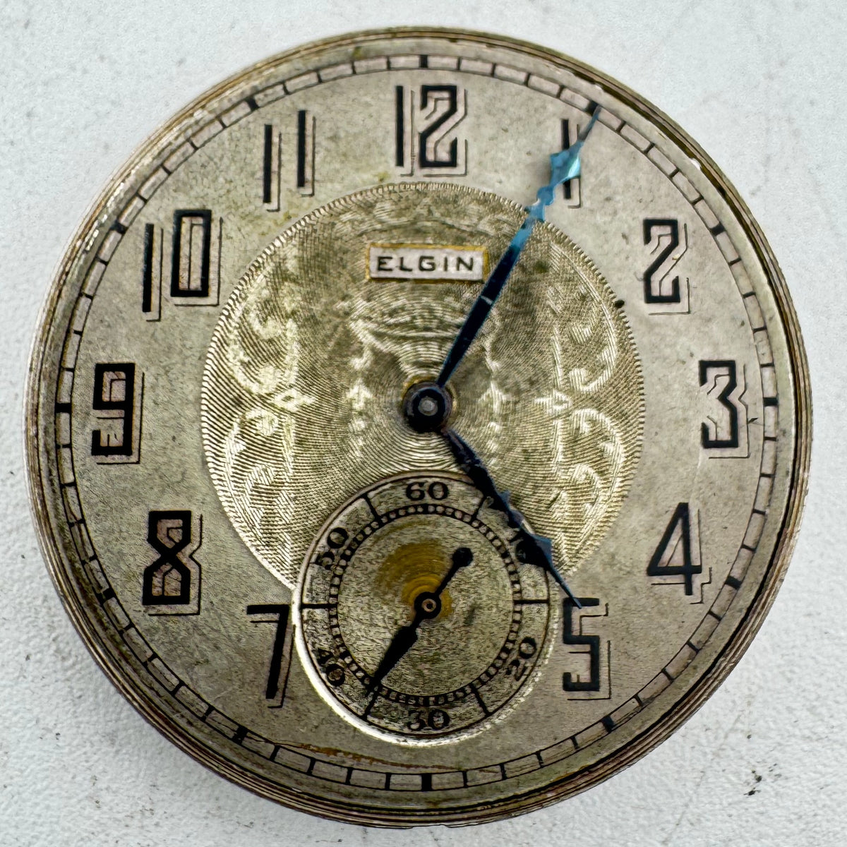 Elgin Center Speckled Dial 1923