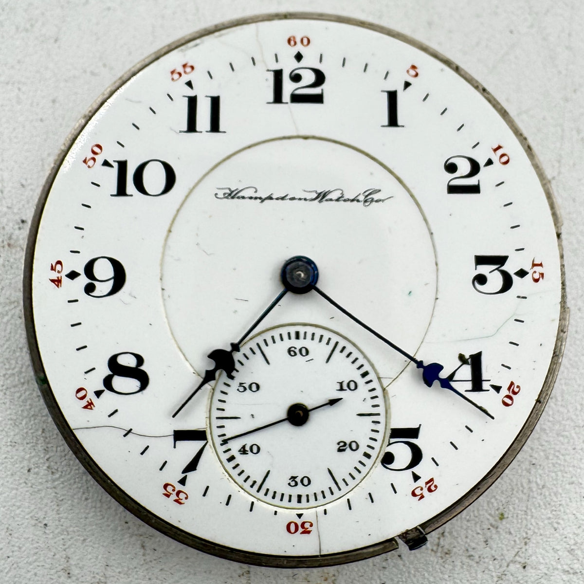 Hampden Watch Co Arabic Dial 1905