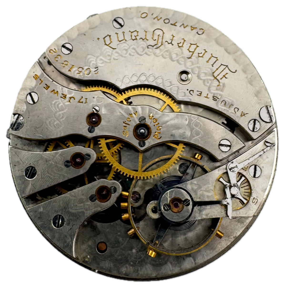 Hampden Watch Co Arabic Dial 1905