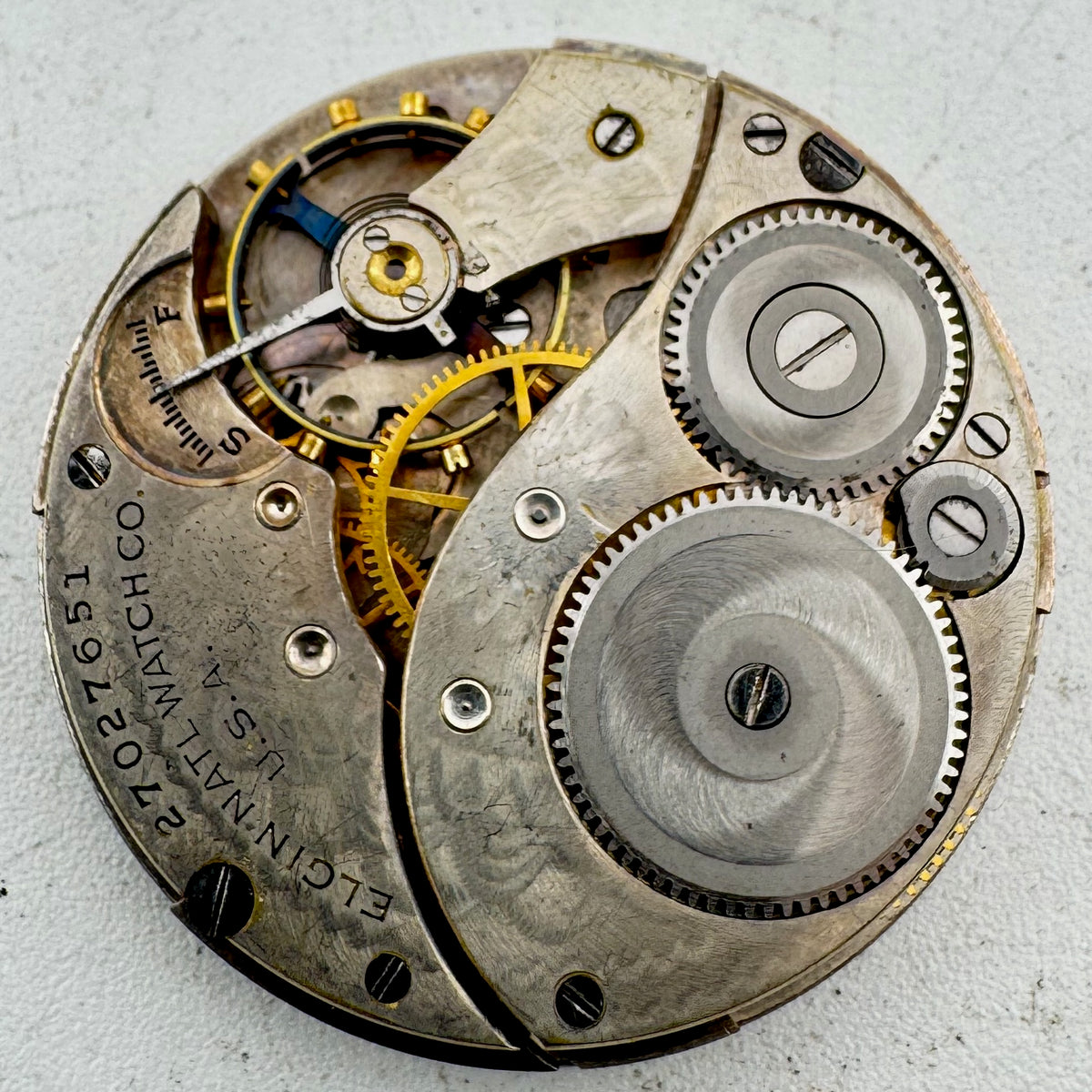 Elgin Roman Dial 1925