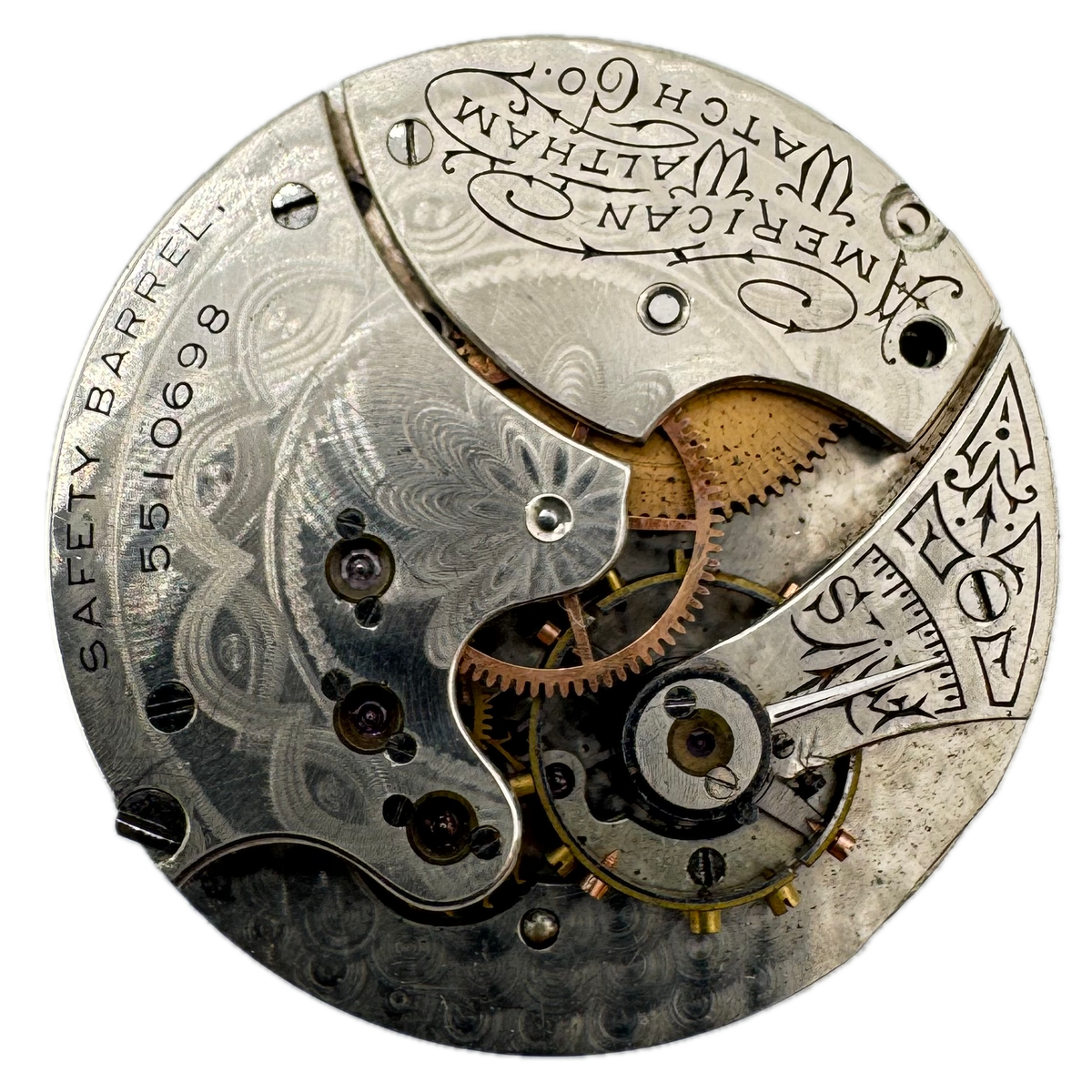 American Waltham Arabic Dial 1891