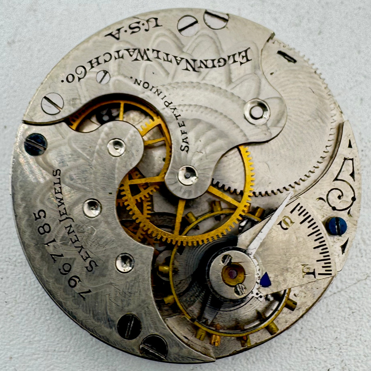Elgin Roman Dial 1899