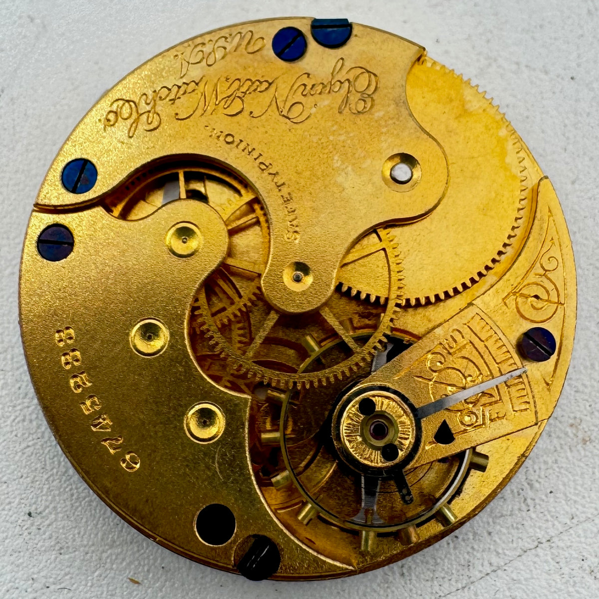 Elgin Roman Dial 1897