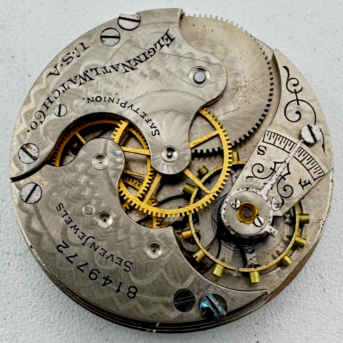 Elgin Roman Dial 1900