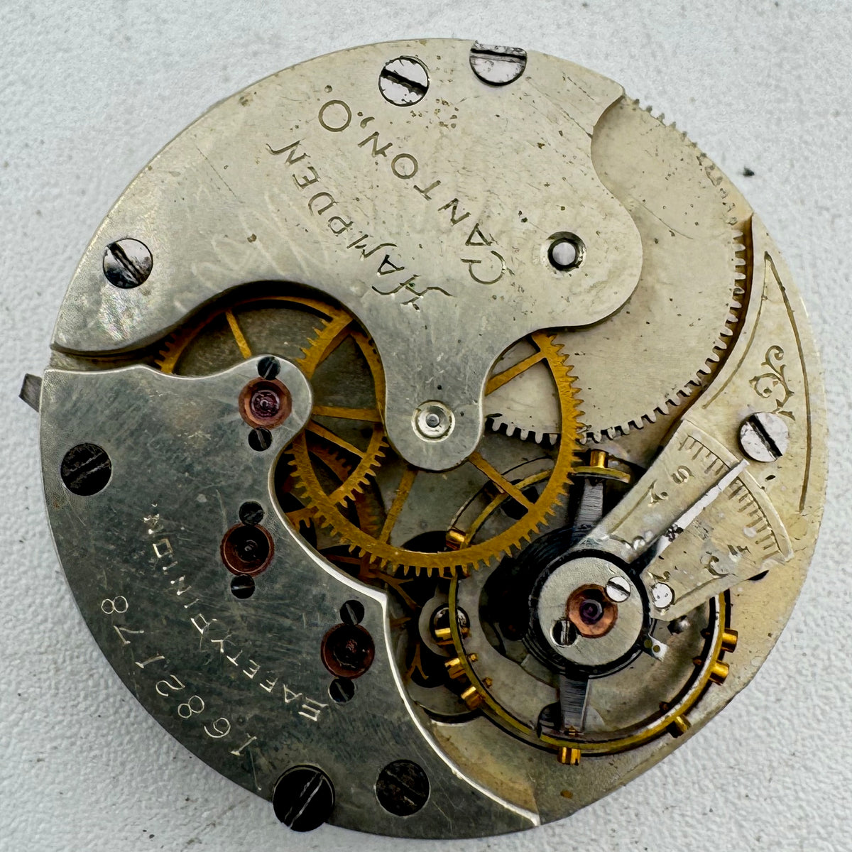 Hampden Roman Dial 1902
