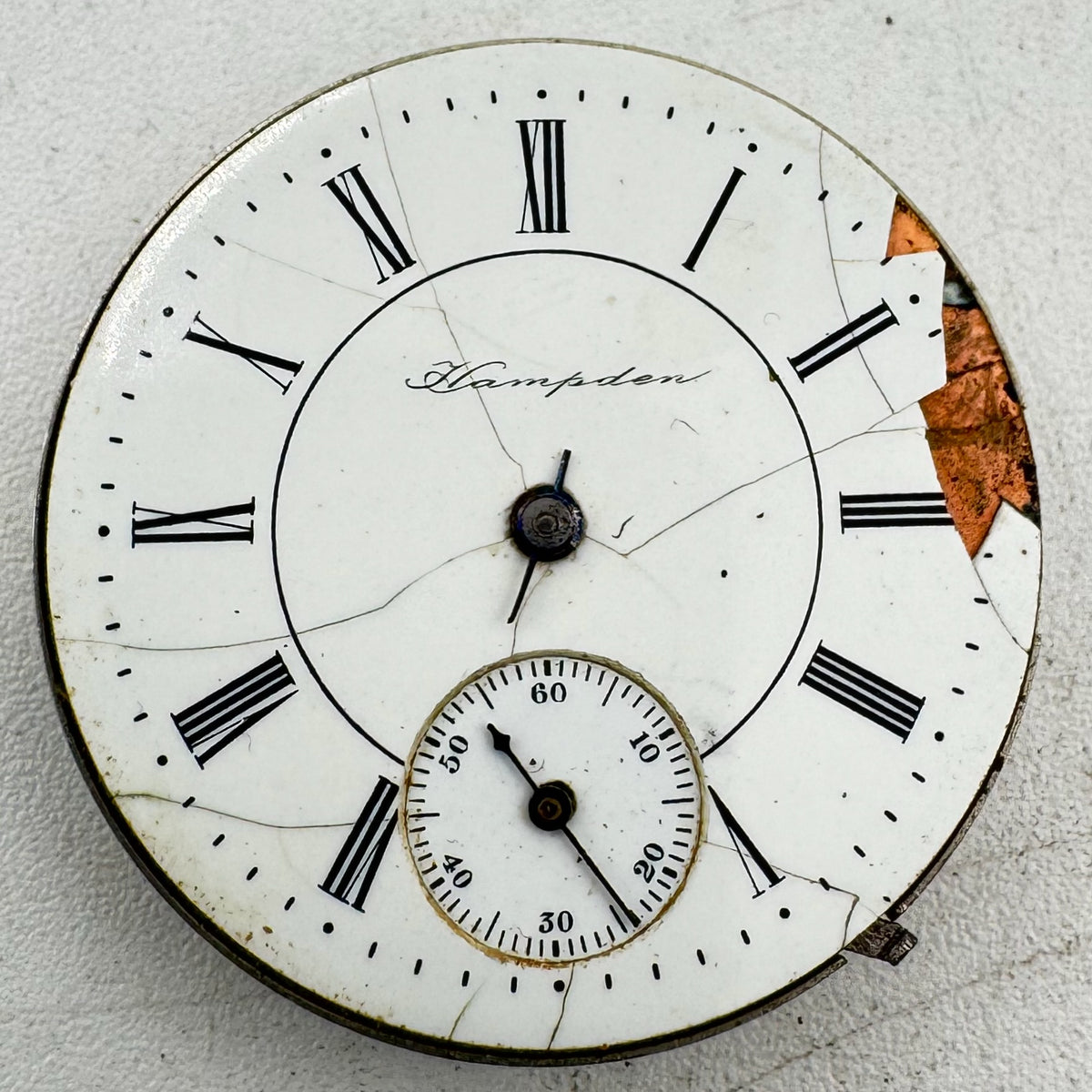 Hampden Roman Dial 1902