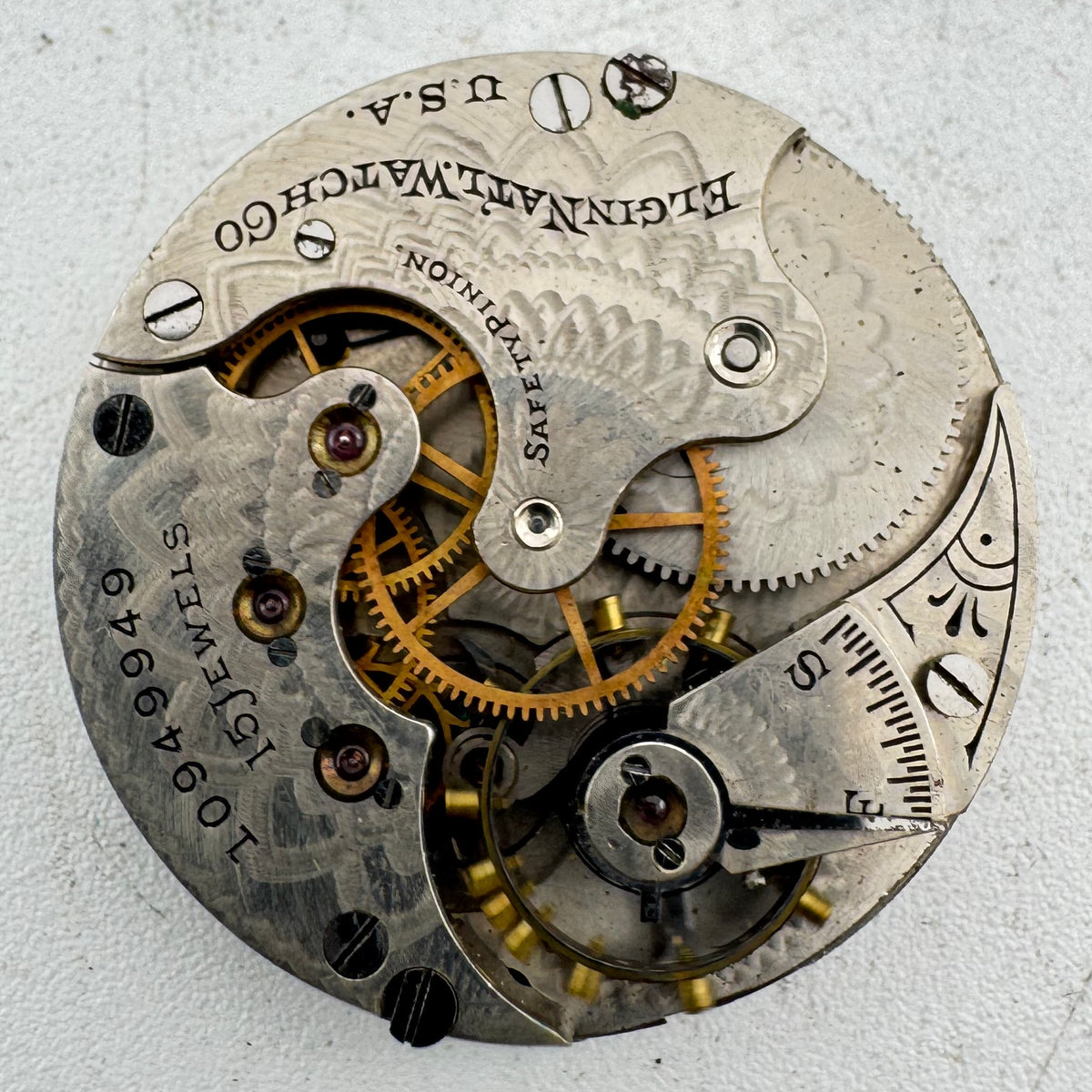 Elgin Roman Dial 1904