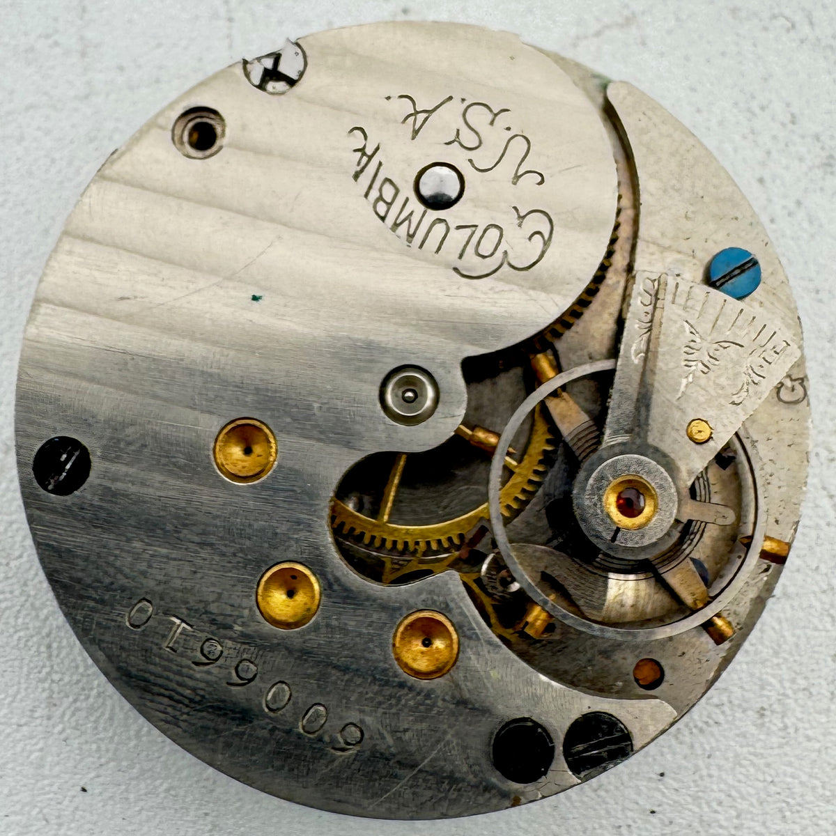 Columbia USA Green Roman Dial