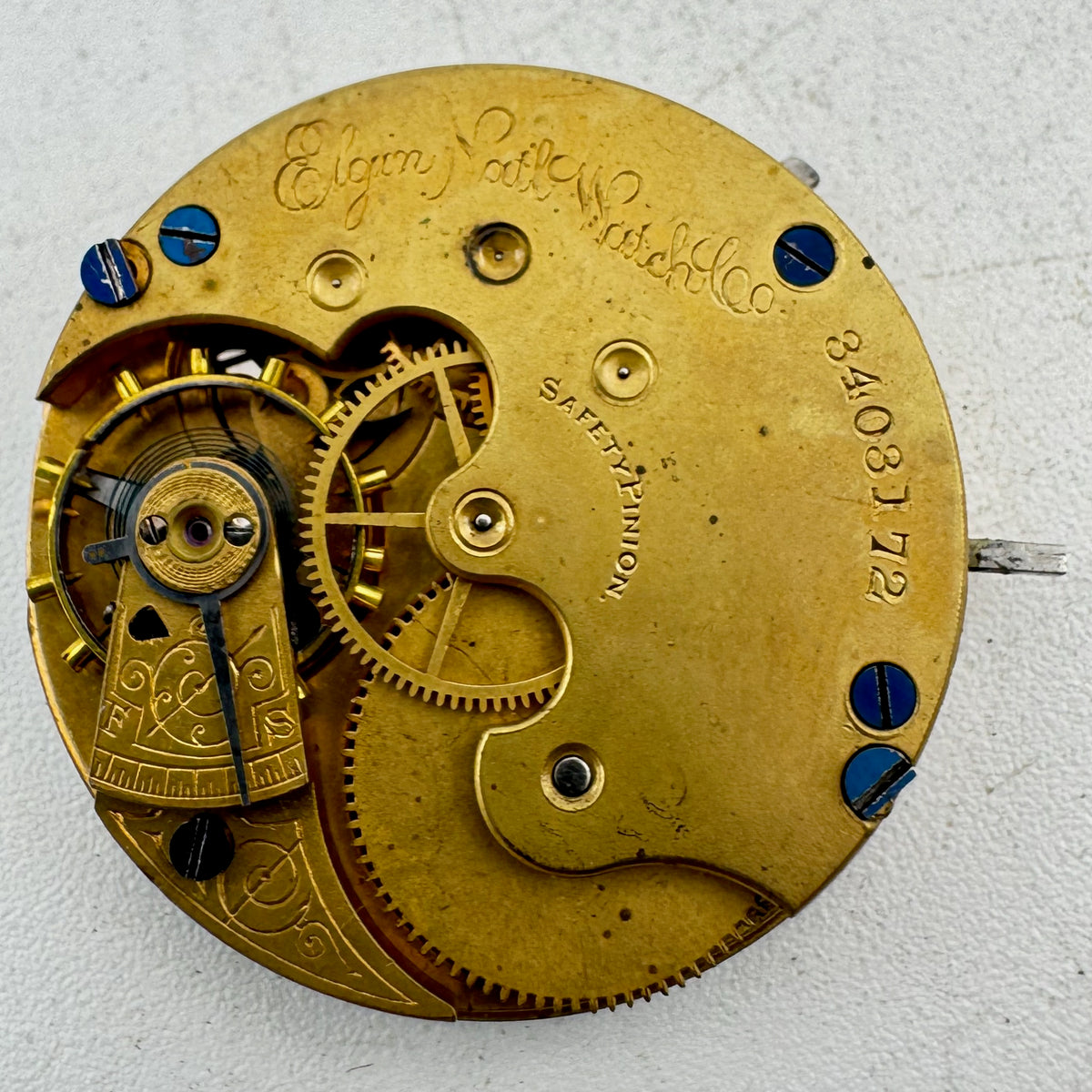 Elgin Roman Dial 1889
