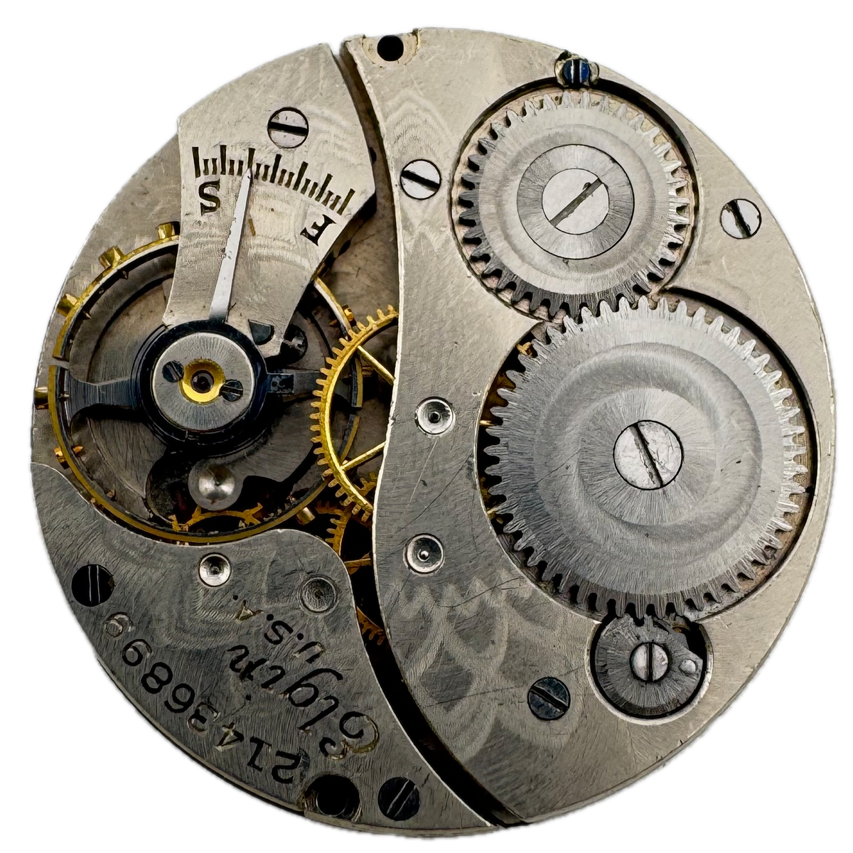 Elgin Gold Tone Arabic Dial 1919
