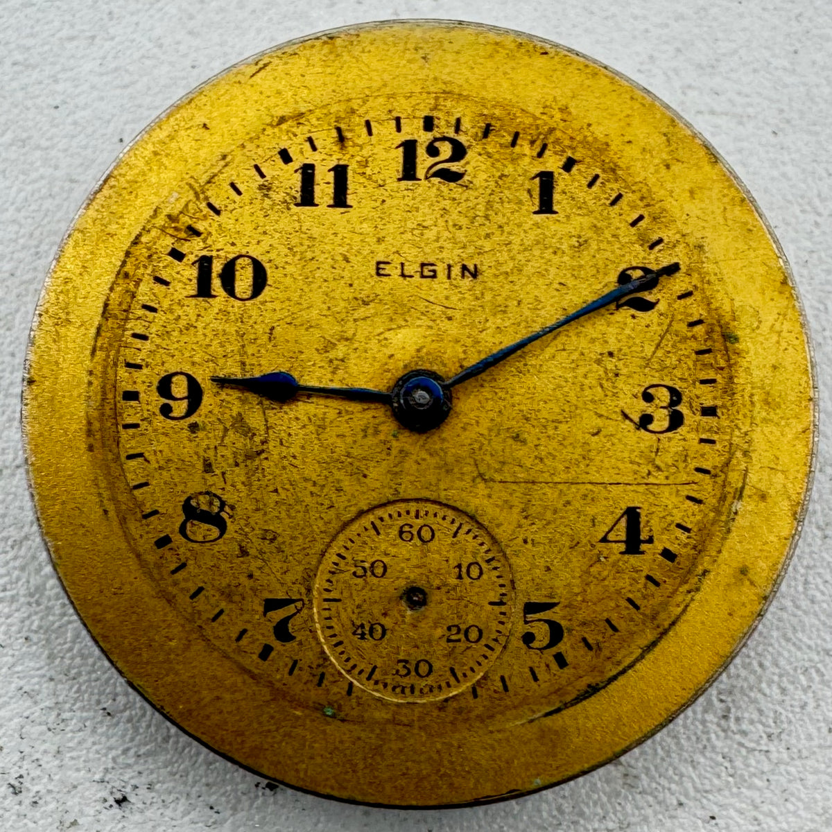 Elgin Gold Tone Arabic Dial 1919