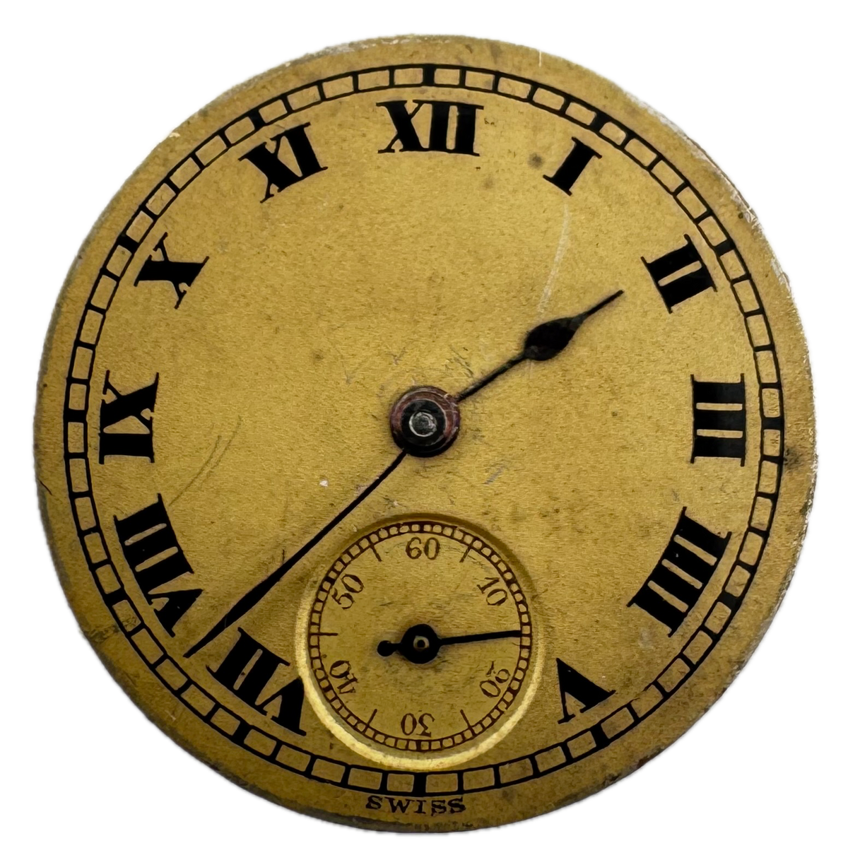 Primrose Watch Co Gold Tone Roman Dial