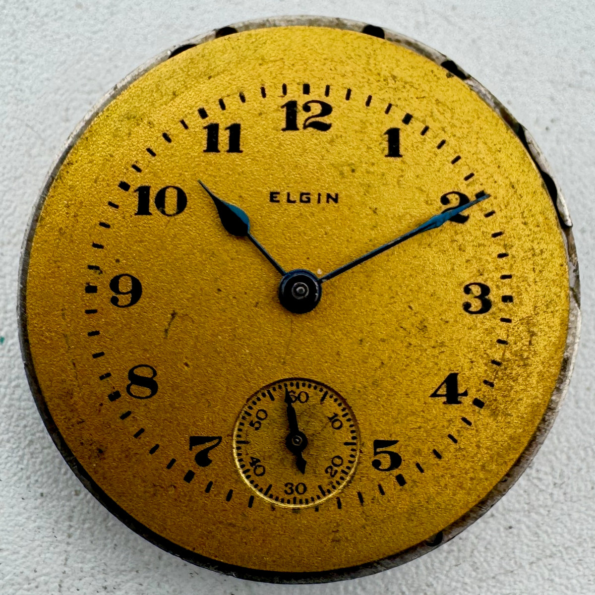 Elgin Gold Tone Arabic Dial 1921