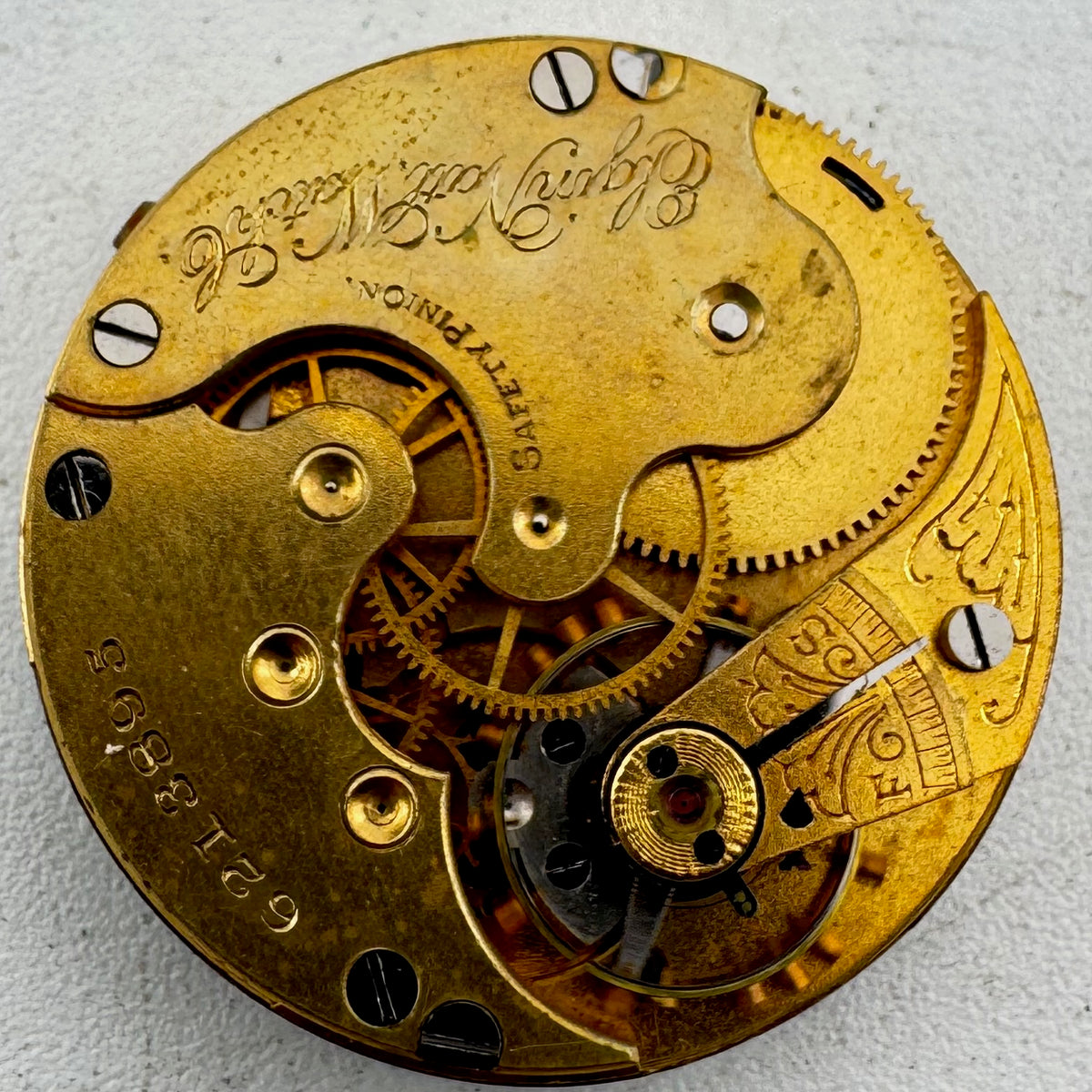 Elgin Roman Dial 1896