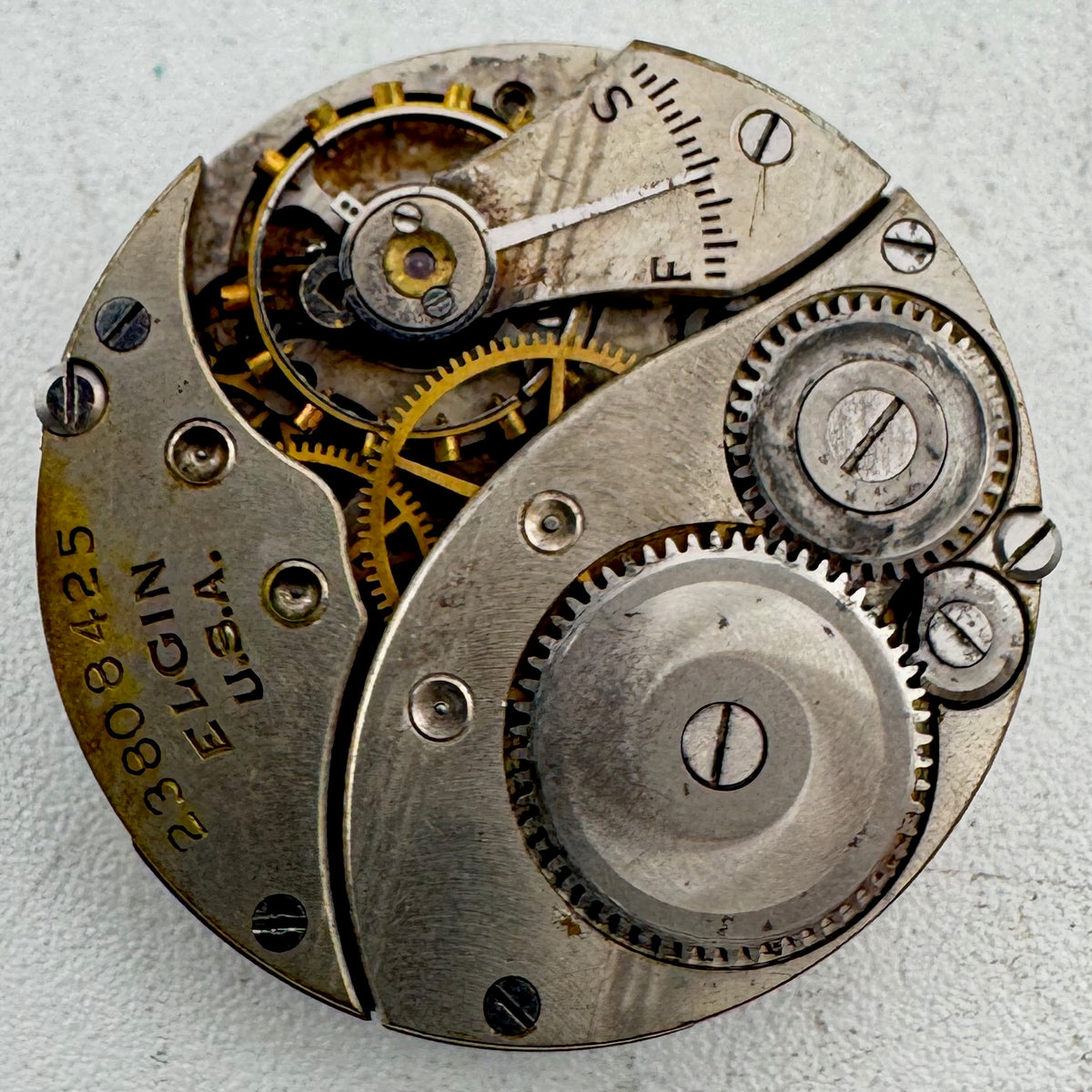 Elgin Matte Dial 1921