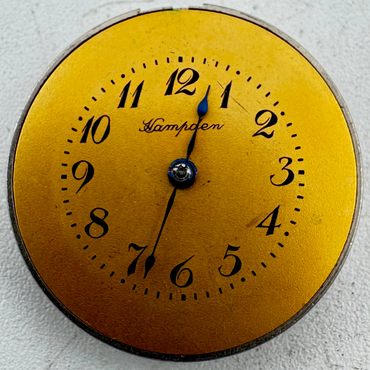 Hampden Gold Tone Arabic Dial 1916