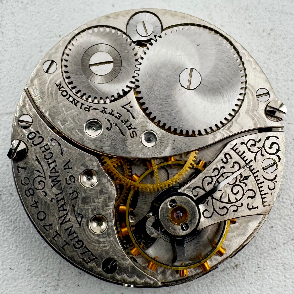 Elgin Roman Dial 1905