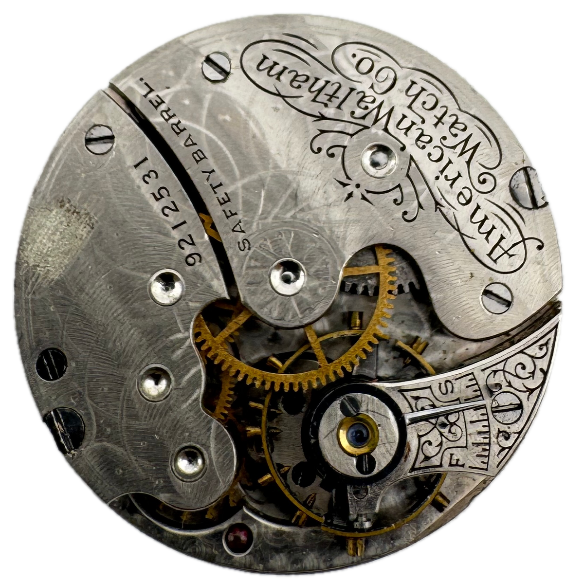 Waltham Roman Dial 1899