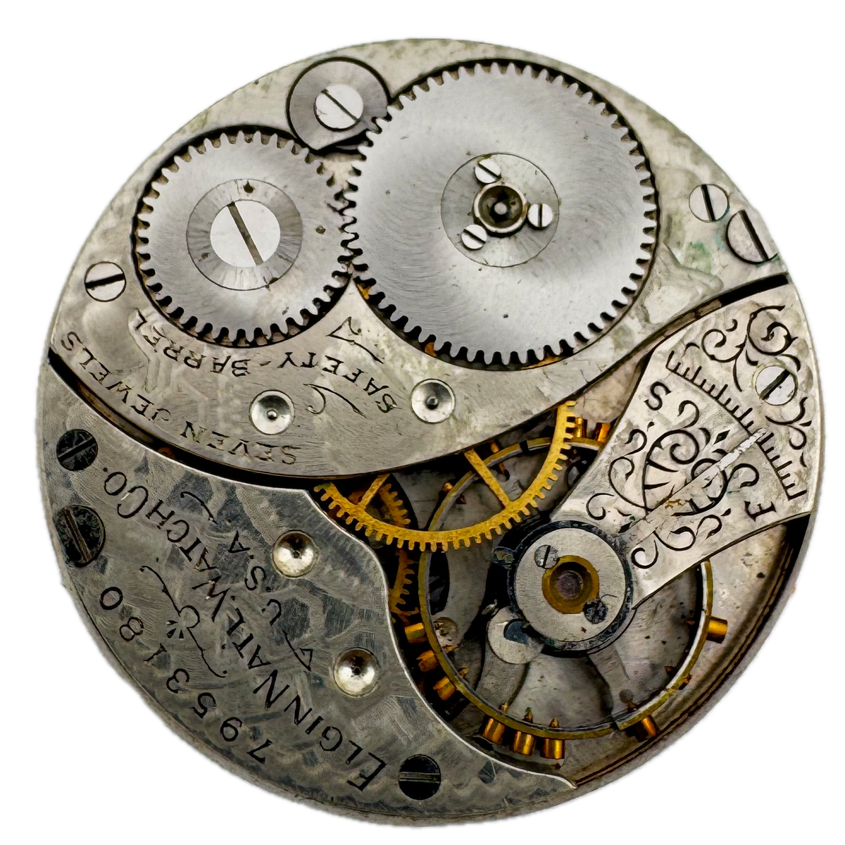 Elgin Multicolor Dial 1899