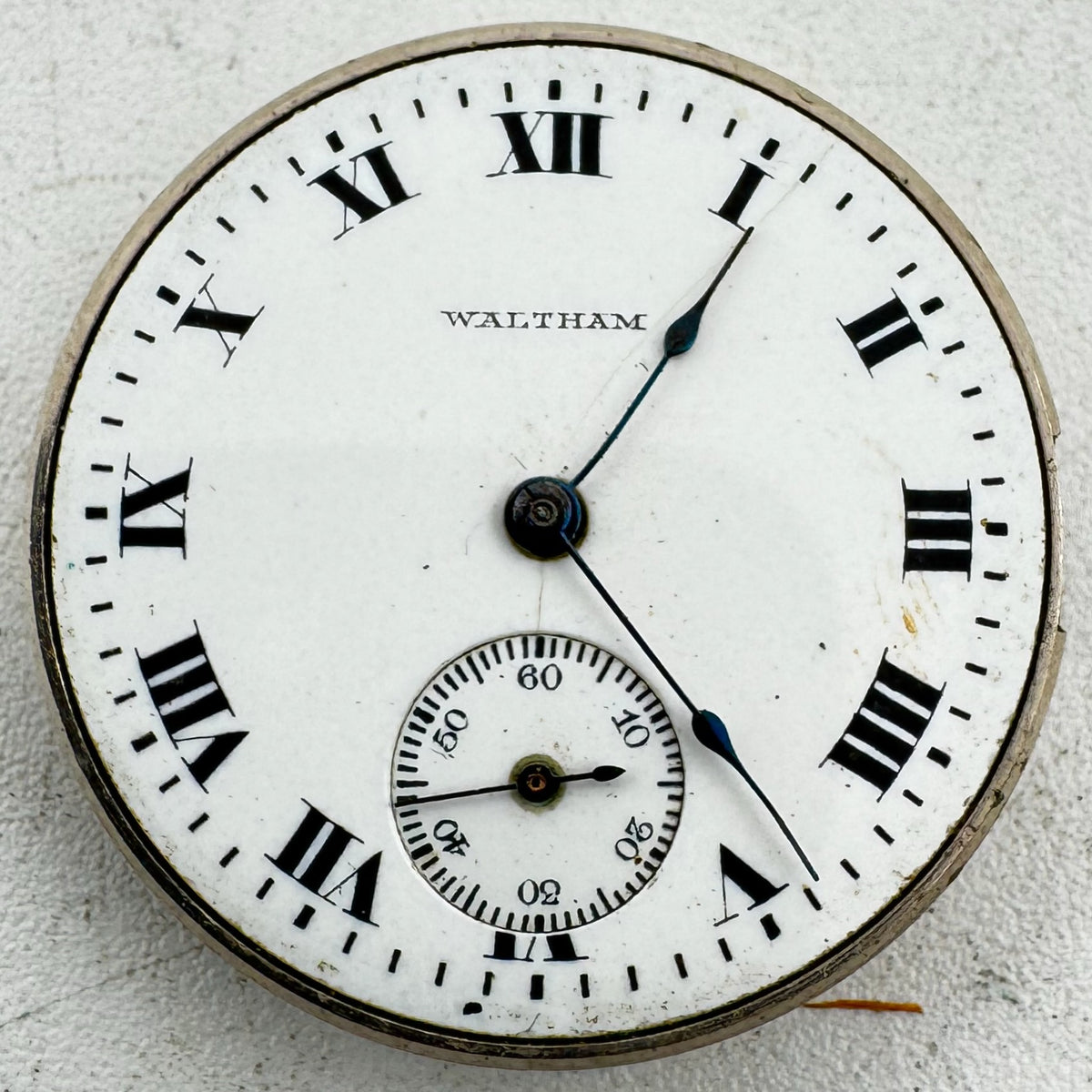Waltham Bold Roman Dial 1917