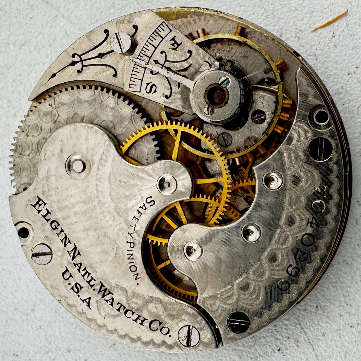 Elgin Roman Dial 1898