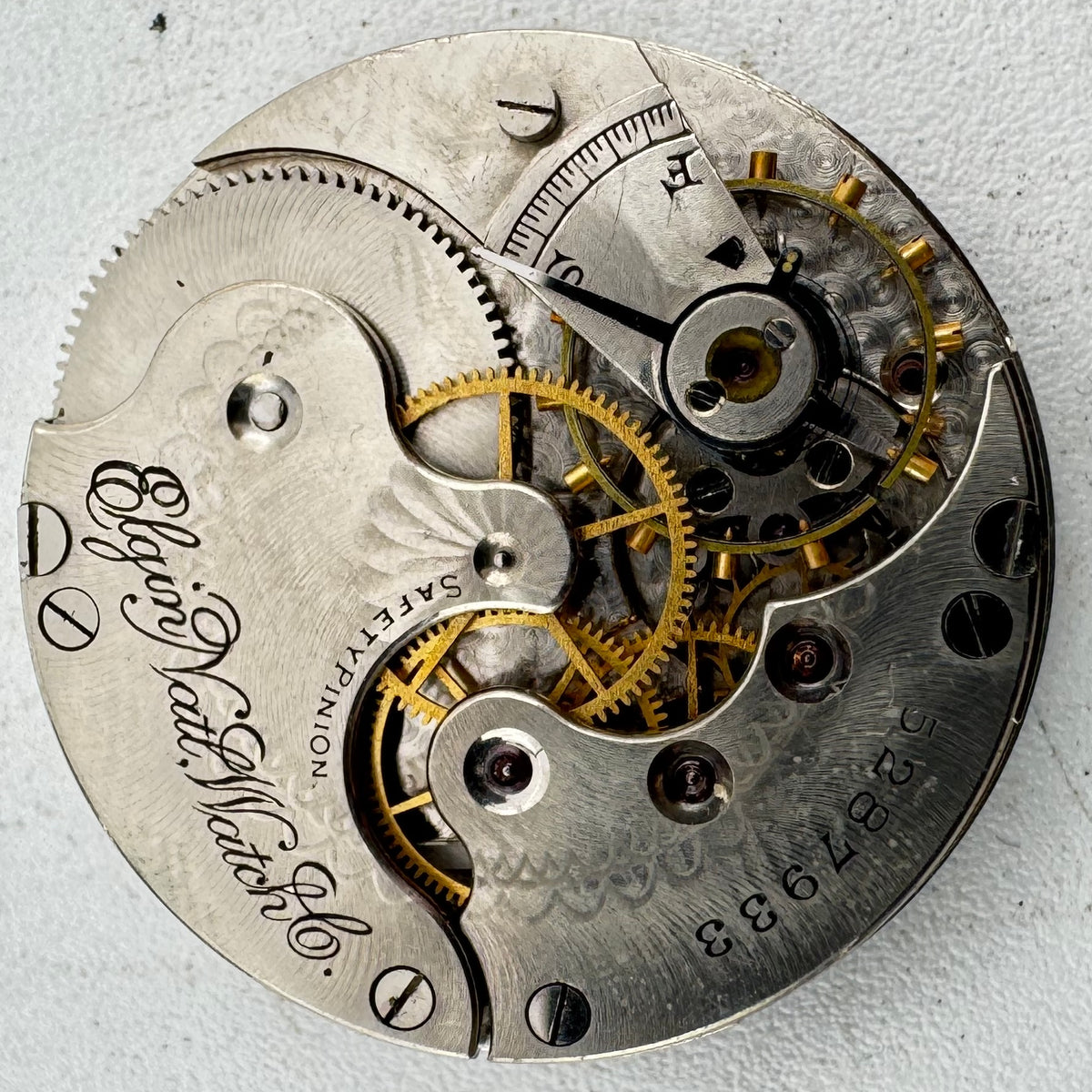 Elgin Roman Dial 1894