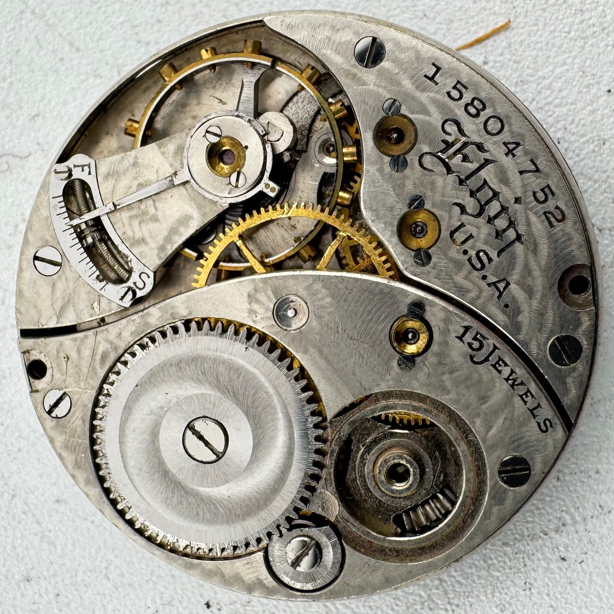 Elgin Roman Dial 1911