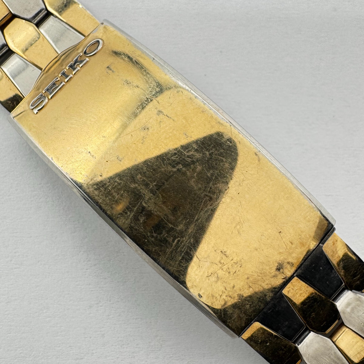 Seiko Coffin Link Two Tone