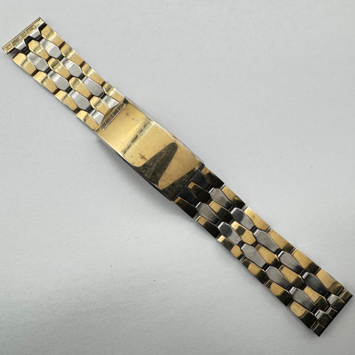Seiko Coffin Link Two Tone