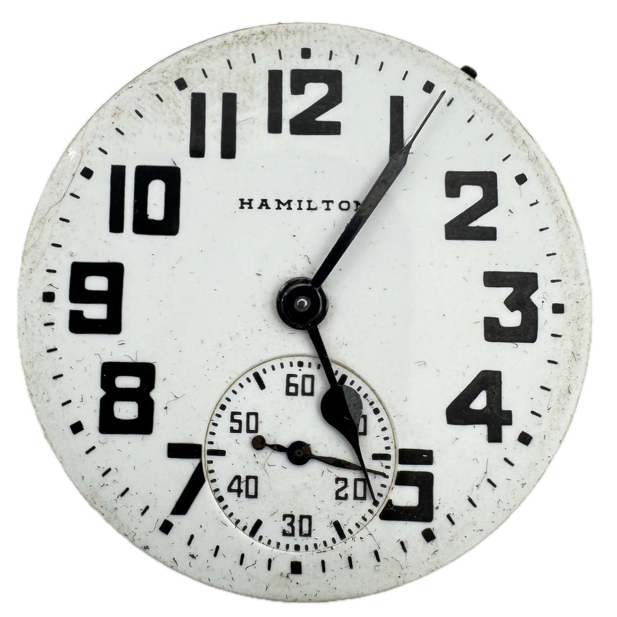 Hamilton Boxcar Dial 1945
