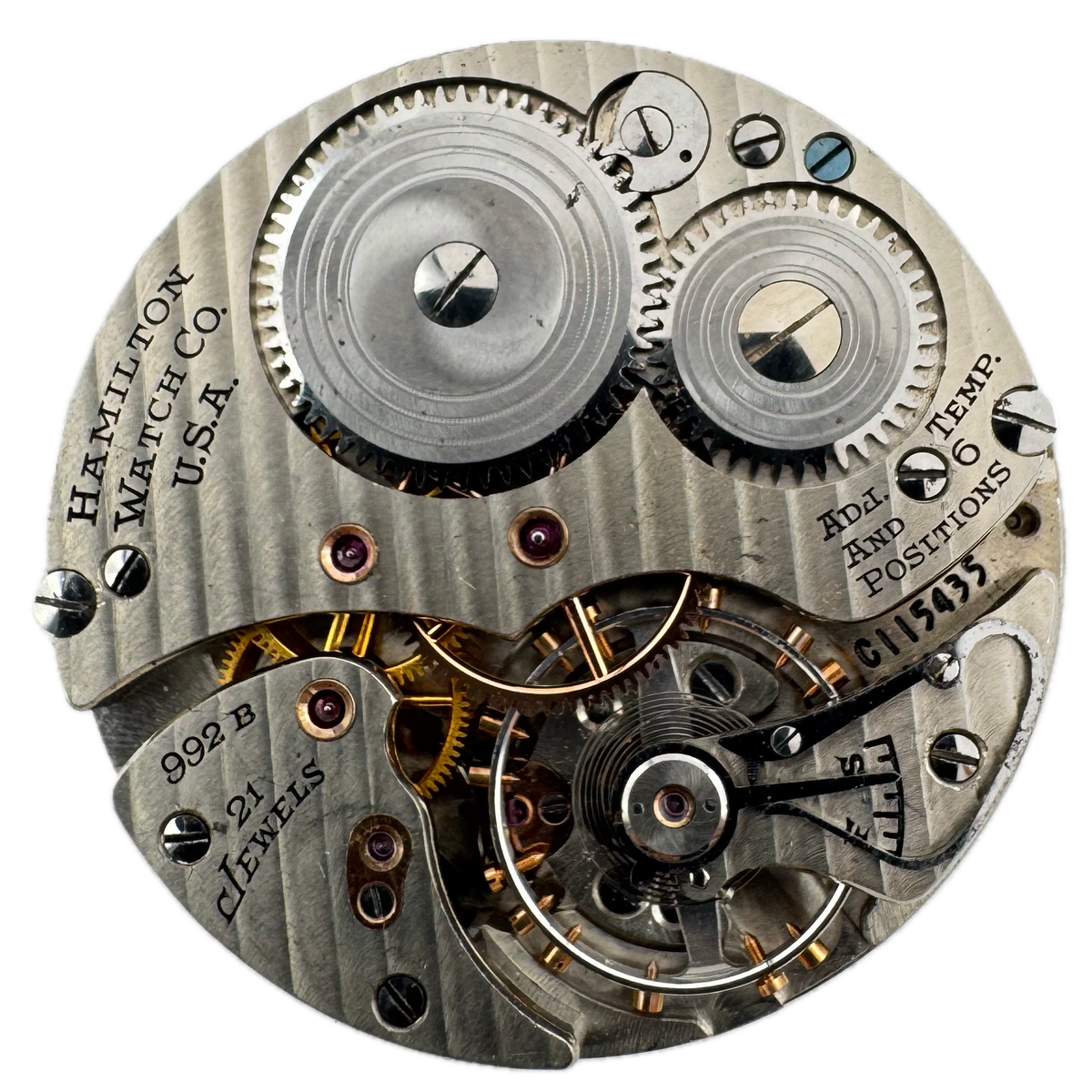 Hamilton Boxcar Dial 1945